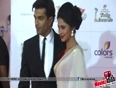 Karan singh grover with wife telly awards