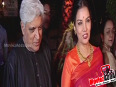 Javed Akhtar and Shabana Azmi at Ahana Deol Varun Vohra s Wedding Ceremony  