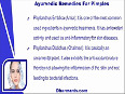 Ayurvedic Remedies For Pimples, Best Herbal Products For Acne Skin