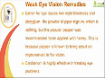 Ayurvedic Natural Remedies For Weak Eye Vision Problem