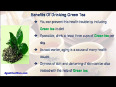 What Are The Nutritional Health Benefits Of Drinking Green Tea 