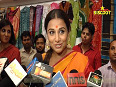 Vidya reveals why she's in love with sarees!