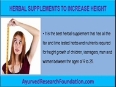 Which Is The Best Herbal Supplements To Increase Height 