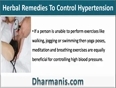 What Herbal Remedies Can I Use To Control Hypertension Safely 