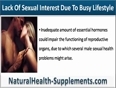 Treat Lack Of Sexual Interest And Weakness Due To Busy Lifestyle