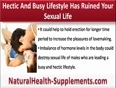 Hectic And Busy Lifestyle Has Ruined My Sexual Life, How To Restore This Passion 