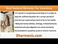 What Is The Best And Safe Natural Remedy For Insomnia 