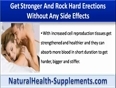 Secret To Get Stronger And Rock Hard Erections Without Any Side Effects