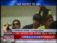 Tax notice to srk