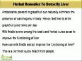 Herbal Remedies To Detoxify Liver And Improve Overall Health Naturally