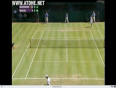 Rafa Nadal broke Nishikori first game - Wimbledon 2010