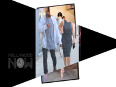 Kim Kardashian 's NIPPLE show in a grey See-Through dress