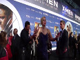Jennifer Lawrence FALL At X Men Days Of Future Past Premiere