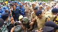 Protesting wrestlers detained by police-2
