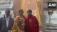 PV Sindhu, Venkata Sai visit Tirumala temple after wedding