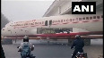 Watch: Aeroplane gets stuck under bridge in Bihar