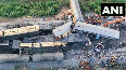 Drone visuals of the train collision in Vizianagaram