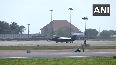WATCH: Latest visuals of the F-35 at Thiruvananthapuram airport
