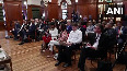 Ravi Shankar Prasad led delegation interacts with media in London