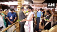 President Murmu offers prayers at Sabarimala Temple