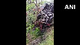 Bus falls into a gorge in Himachal's Mandi, 18 injured