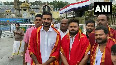 WATCH: Rishabh Pant, Axar Patel visit Tirupati Balaji Temple