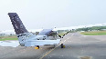 Aircraft for Delhi's cloud-seeding trial takes off from Kanpur