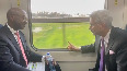 Jaishankar takes ride in 'Made in India' train in Mozambique