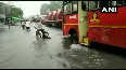 #WATCH Maharashtra: Waterlogged streets
