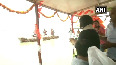 Sushmas ashes immersed in Ganga