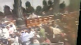 Opposition MPs jostle with marshals in Rajya Sabha
