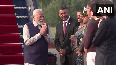 PM Modi lands in London for key talks with Keir Starmer