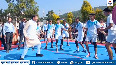 Uttarakhand CM Dhami plays kabaddi at 'Sansad Khel Mahotsav' in Dehradun