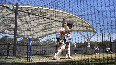 The Indian cricket team hit the nets before Gabba duel