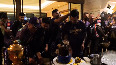SEE KKR celebrate Narine's birthday and title win