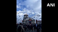 WATCH: Kedarnath receives fresh snowfall