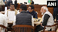 Watch! PM's 'surprise lunch' with fellow MPs at Parl canteen