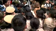 Priyanka Gandhi dragged by Delhi cops into police van