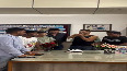 Dhoni rings in birthday with his friends