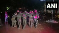DRG jawans celebrate elimination of 27 naxals in an encounter, Watch