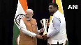 PM Modi meets Guyana cricketers