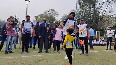 Neeraj Chopra interacts with students from 75 schools