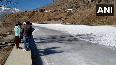 Watch: Sissu Lake in Himachal transforms into Icy Wonderland