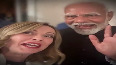 Giorgia Meloni shares 'Melodi' selfie video with PM Modi