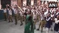 Watch: School kids, teachers groove to Shri Ram Bhajans