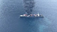 VIDEO: Explosion hits Singapore-flagged ship off Kerala coast