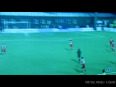 Mumbai FC 's Taisuke Matsugae goal from behind the half-way line