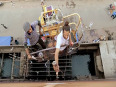 Urban Renewal Endeavour by Asian Paints, St art India-Mural created by street artist Axel Void 