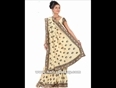 Dot-print-sarees,designer-silk-sari,stone-work-saree