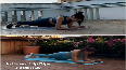 Katrina Kaif and Yasmin Karachiwala workout video 4